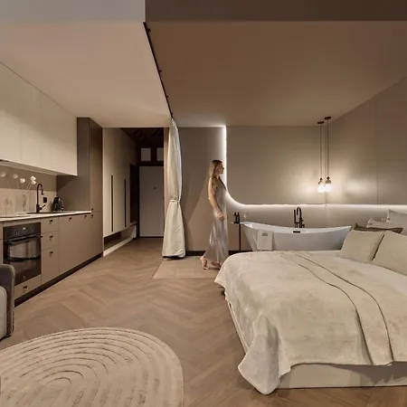 Granaria Riverside By Downtown 公寓式酒店 格但斯克